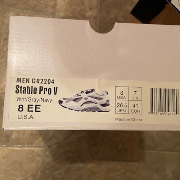 Etonic Stable Pro V Stable Air Runners Size 8 EE NWT - Picture 7 of 9